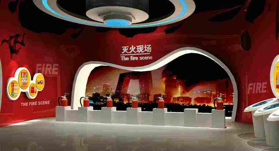模擬滅火區(qū)域設(shè)計(jì)圖