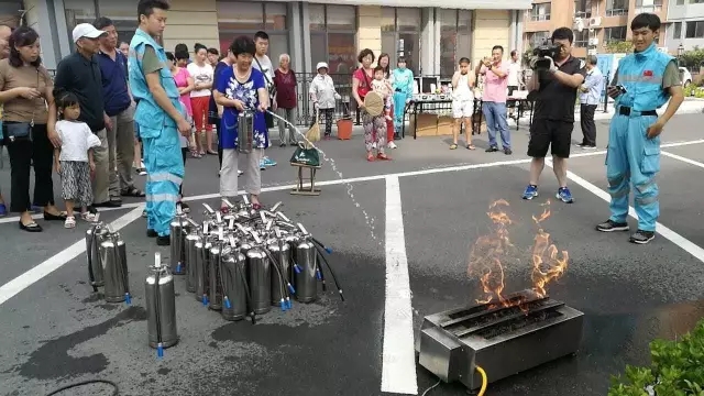 模擬滅火演練