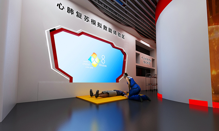 心肺復(fù)蘇模擬救助體驗